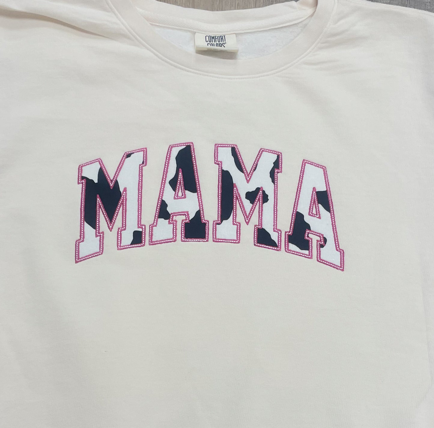 MAMA Embroidered sweatshirt
