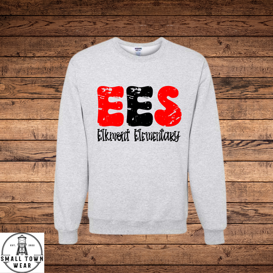 EES- Elkmont Elem. Crewneck Sweatshirt